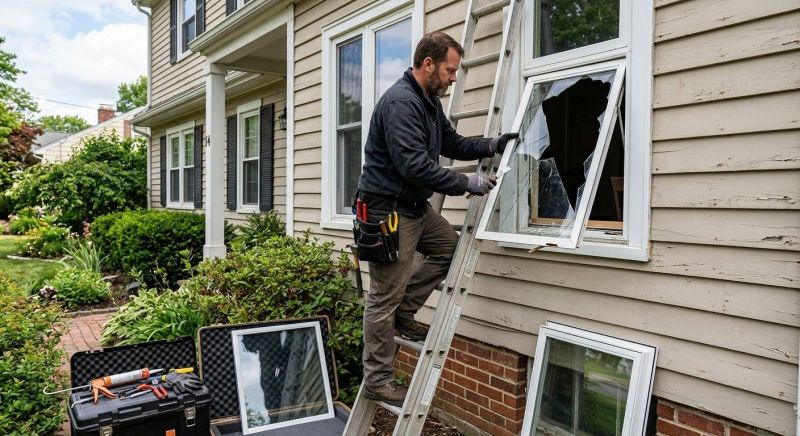 Damaged Window Repair in Kansas City, KS