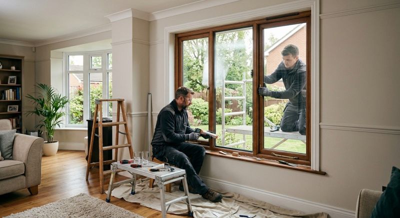 Curved Window Repair in Alpharetta, GA