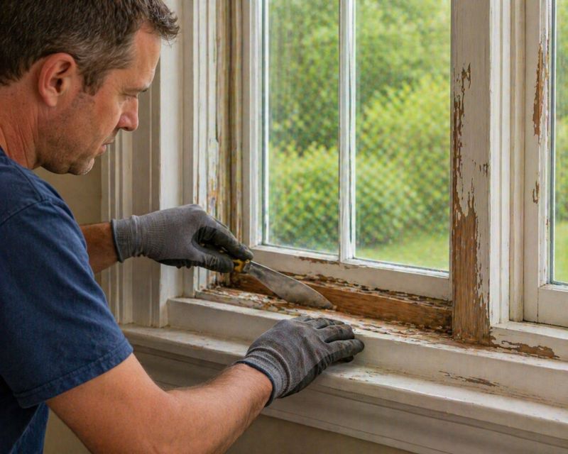 Wood Window Repair in Denver County, CO